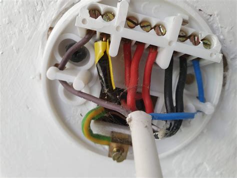 ceiling rose junction box|replace ceiling rose with connectors.